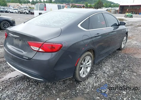 2015 Chrysler 200 Limited z USA, uszkodzony, nr VIN 1C3CCCAB7FN564217